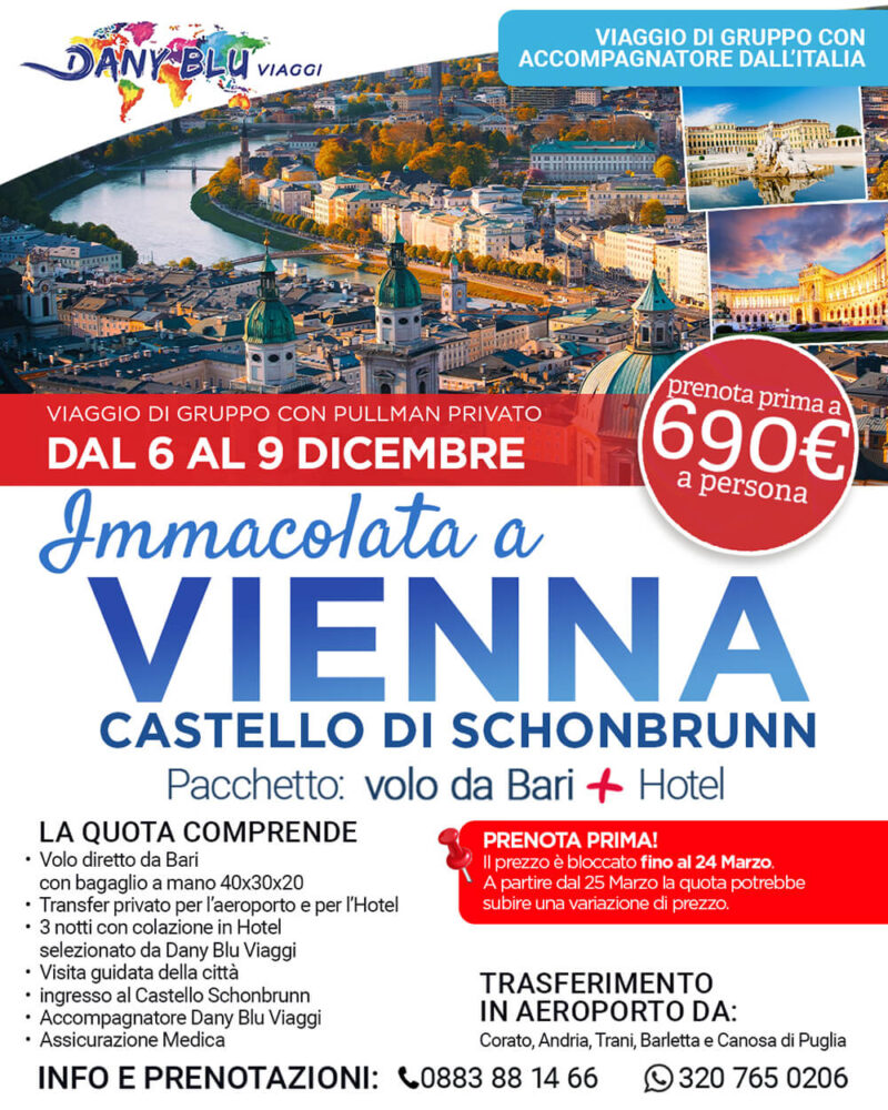 Immacolata a Vienna - Castello di Schonbrunn