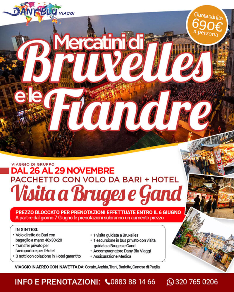 Mercatini di Bruxelles e le Fiandre